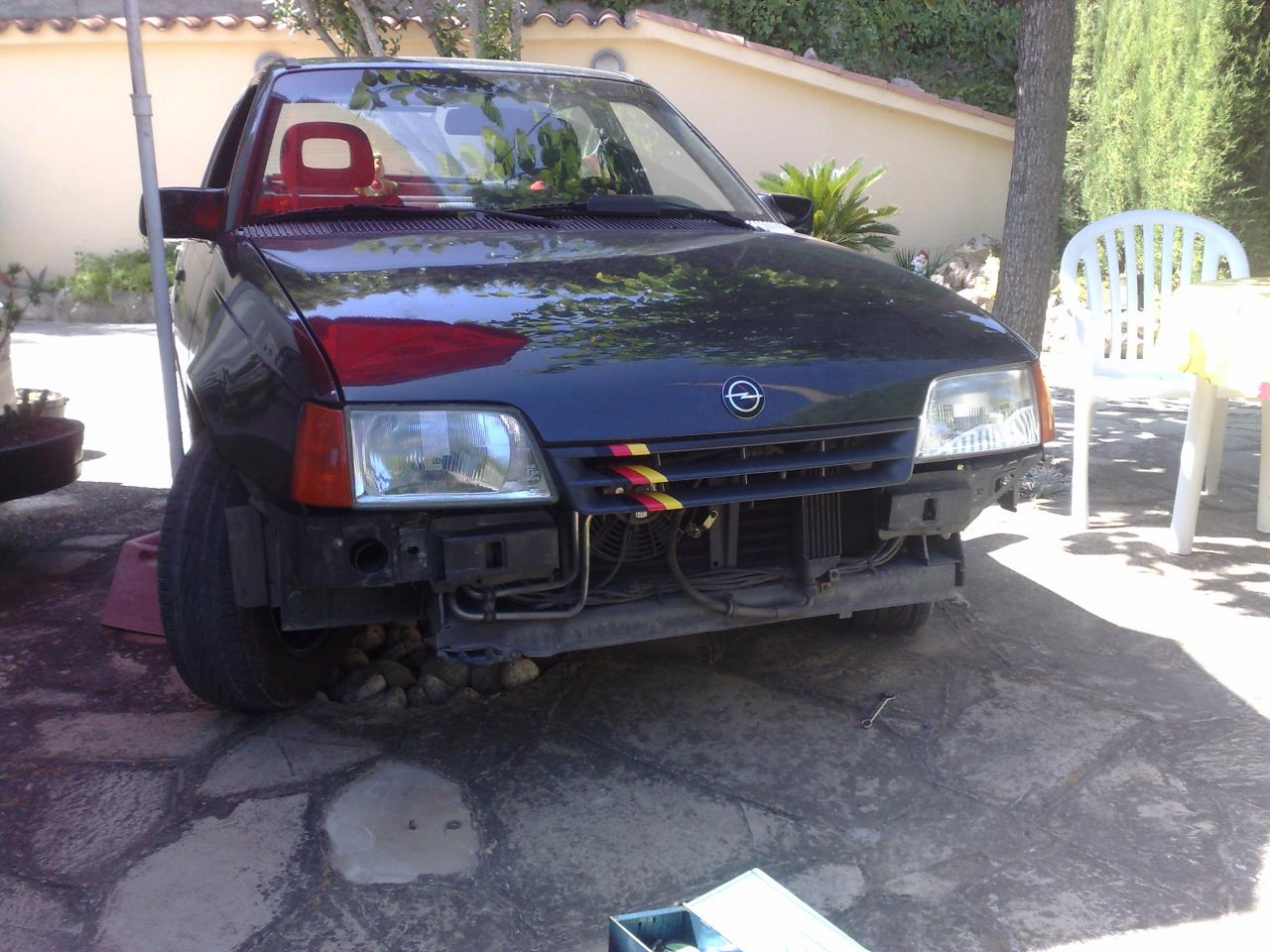(45) PONIENDO INSTALACION PARA ANTINIEBLAS DELANTEROS