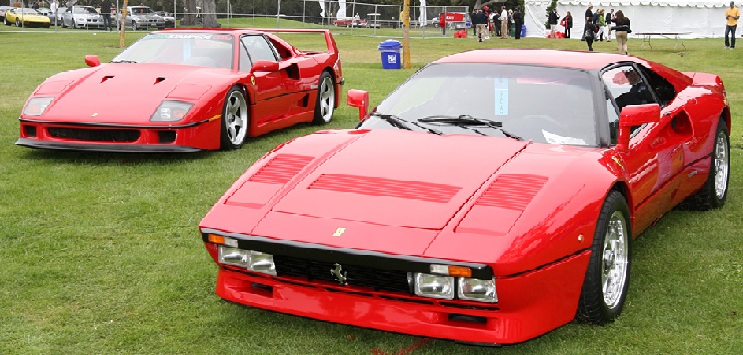 Ferrari F 40   Ferrari GTO
