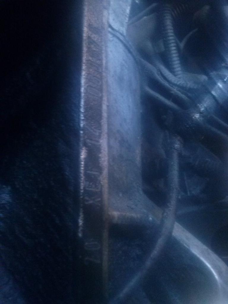 numero motor