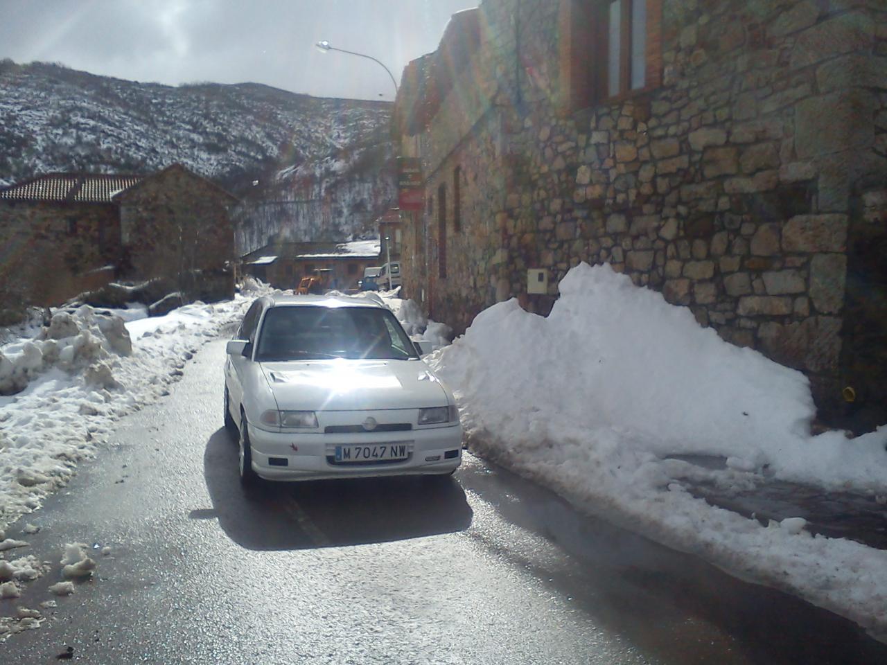 astra gsi coladilla nieve